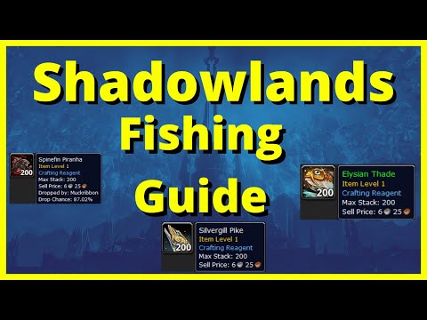Shadowlands Complete Fishing Guide | Bait/Tools & Fishing Locations |