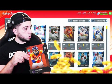 WE GOT VON MILLER! *1 MILLION* COINS SHOPPING SPREE! Madden 20 Ultimate Team Ep.13