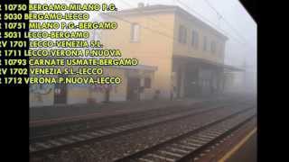 preview picture of video 'Annunci Treni alla Stazione di Ponte San Pietro'