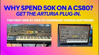 Video thumbnail for 5 Sound examples of the hardware CS80 versus the Arturia CS80V. Can you hear the difference? by Jose's Vintage Keys