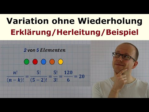 Variation ohne Wiederholung