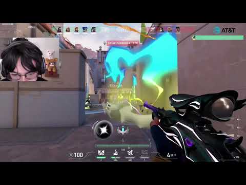 TENZ PLAYED VALORANT ON KYEDAE'S PC!