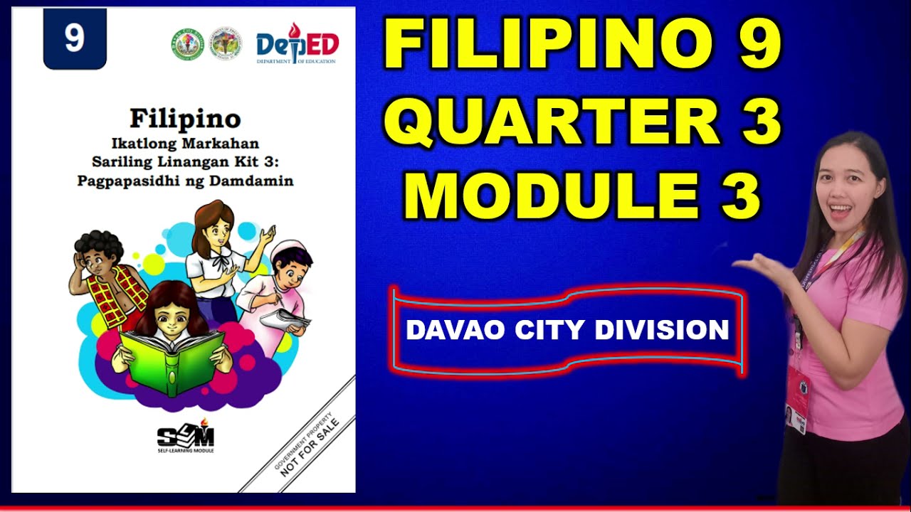 FILIPINO 9 MODULE | Module 3 | Sariling Linangin Kit 3  | Filipino Lessons and Tutorials