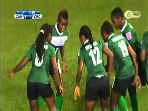 Golos de Zâmbia 2 vs 1 Costa Rica