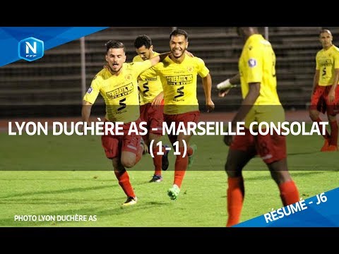 J6 : Lyon Duchere A S - Marseille Consolat (1-1), le résumé