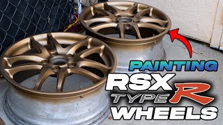PAINTING DC5 TYPE R WHEELS!