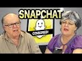 ELDERS REACT TO SNAPCHAT - YouTube