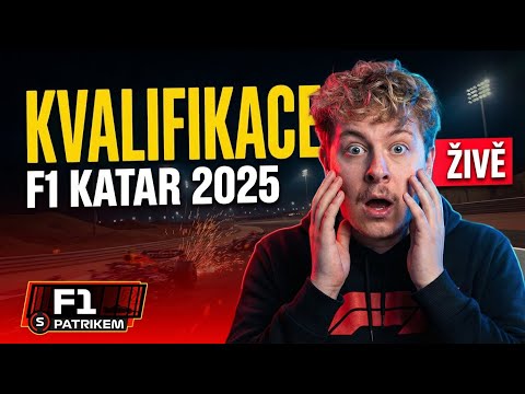 🔥 🏁 ŽIVĚ: F1 KATAR 2025 | Kvalifikace!  🇶🇦✨