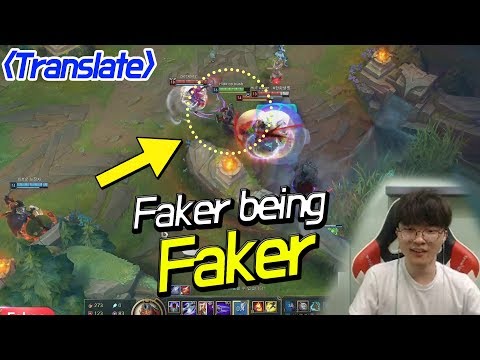 Faker ZED Just Faker Things | Faker's Stream highlights