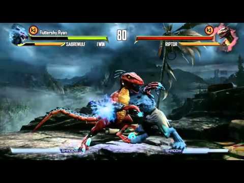 Sabrewulf vs Riptor Killer Instinct (2013)
