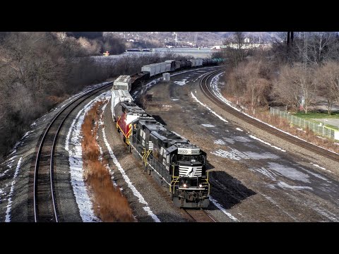 A Shiny CLXX SD60M on NS Local C28 Heading to Island Avenue Yard - 12/29/2020