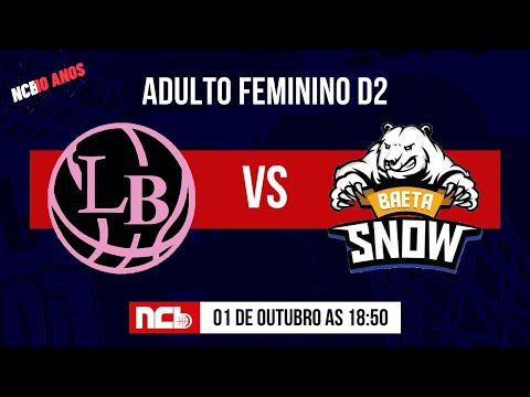 LADIES BASQUETE X BAETA SNOW VT SBC - NCB ADULTO FEMININO D2 2022.2