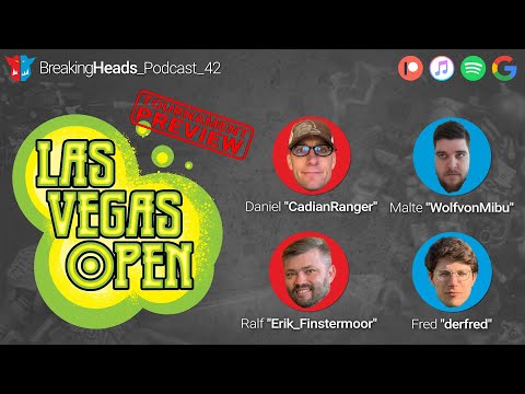 Las Vegas Open, das größte Turnier der Welt | BreakingHeads Podcast 42 + Hobby&Chat Stream