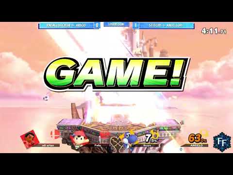 Frosty Faustings XVI Losers Semi - PAFACLUTCH3R + Arico vs Stitch! + ANJELLOH - SSBU Doubles
