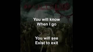 Exist To Exit - Arch Enemy - Lyrics - 2003