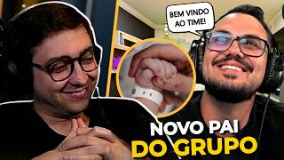 Alan é o NOVO PAPAI do grupo de COLEGAS - NOITADACAST