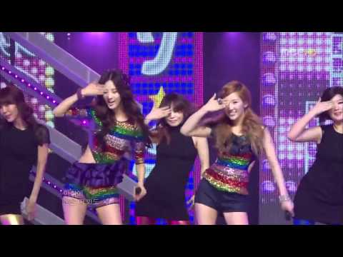 HD 120512 Girls' Generation SNSD TaeTiSeo TTS - Twinkle @ Music Core