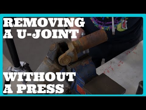 Separate The U-Joint From The Slip Yoke | Removing a Universal Joint Without a Press