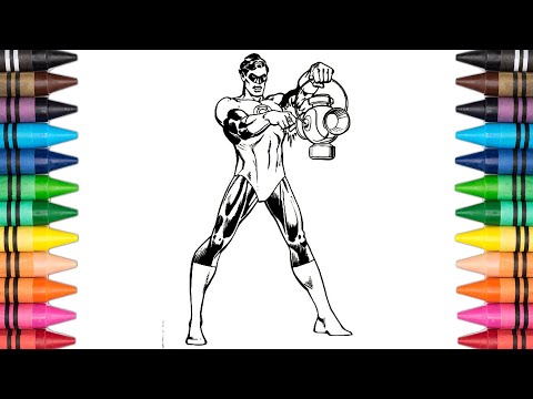 GREEN LANTERN Coloring Page #331 - Mendum - Stay With Me [NCS Release]