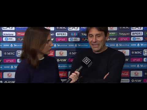 Conte a Dazn post Napoli-Fiorentina 2-1