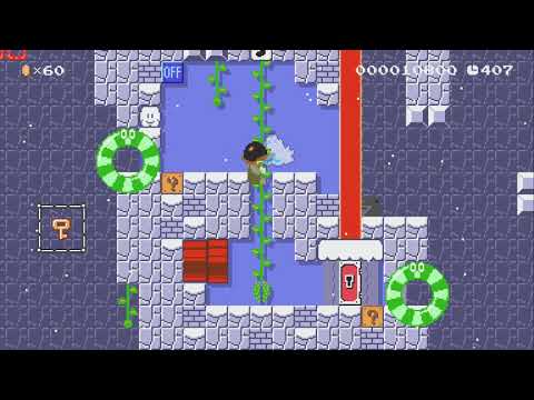 Trickshot Tower by EM|Julian - Super Mario Maker 2 - No Commentary 1bu