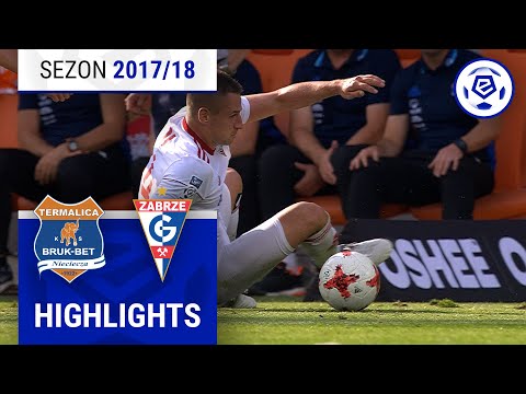 Bruk-Bet Termalica Nieciecza - Górnik Zabrze 1:2 | SKRÓT | Ekstraklasa 2017/18 | 8. Kolejka
