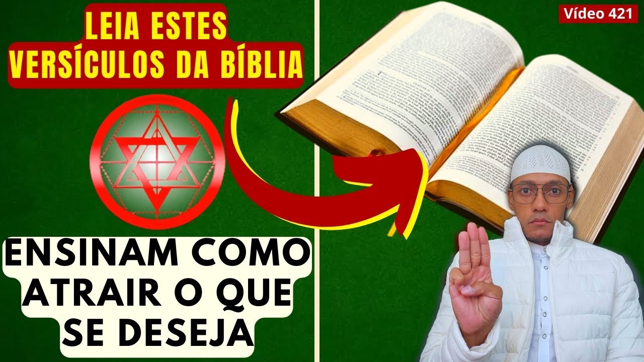Versículo da Bíblia ensina como atrair o que se deseja /421