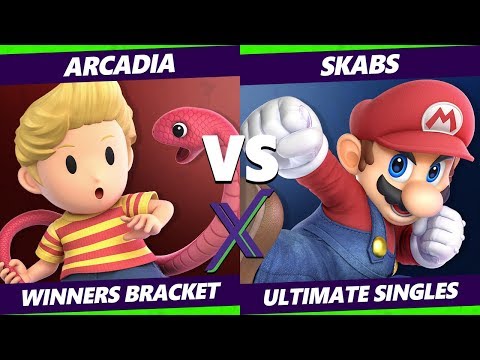 S@X 342 Winners Rd 2 - Arcadia (Lucas) Vs. skabs (Mario) Smash Ultimate - SSBU