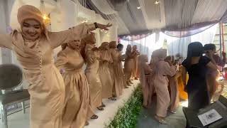 Download lagu Goyang Pargoi bikin Melongo bokong semok Bridesmaid joget paling heboh #seputarweddingviral mp3