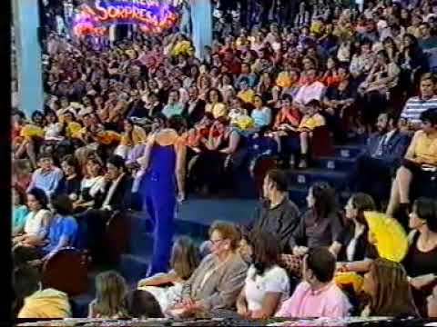 Catherine Fulop en Sorpresa sorpresa año 1997.España.