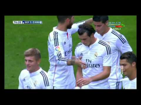 deportivo vs real madrid 2 8 20 09 2014 HD