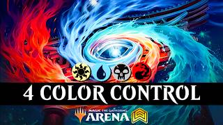 The MOST ANNOYING CONTROL DECK is COUNTERING THE META - MTG Arena Standard Ranked - 4 Color Control