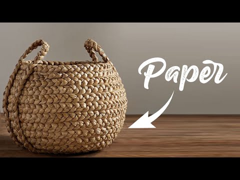 PAPER BASKETS   DiY