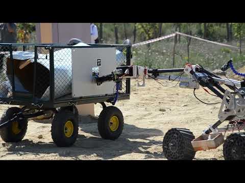 Robotic Manipulator Turning a Lever