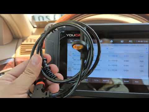 How to Read ABS Wheel Speed Sensor Values & Determine Which one is bad with YOUCANIC OBD2 scanner