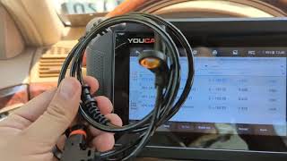 How to Read ABS Wheel Speed Sensor Values & Determine Which one is bad with YOUCANIC OBD2 scanner
