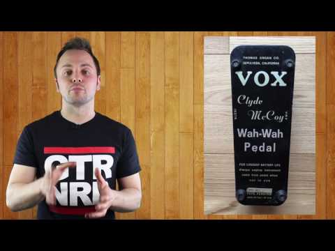 The history of the Wah Pedal in 3 minutes or less