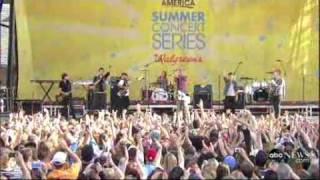 Adam Lambert, David Cook & Kris Allen - Little Lies (Full Live @ Good Morning America) 08/07/2009