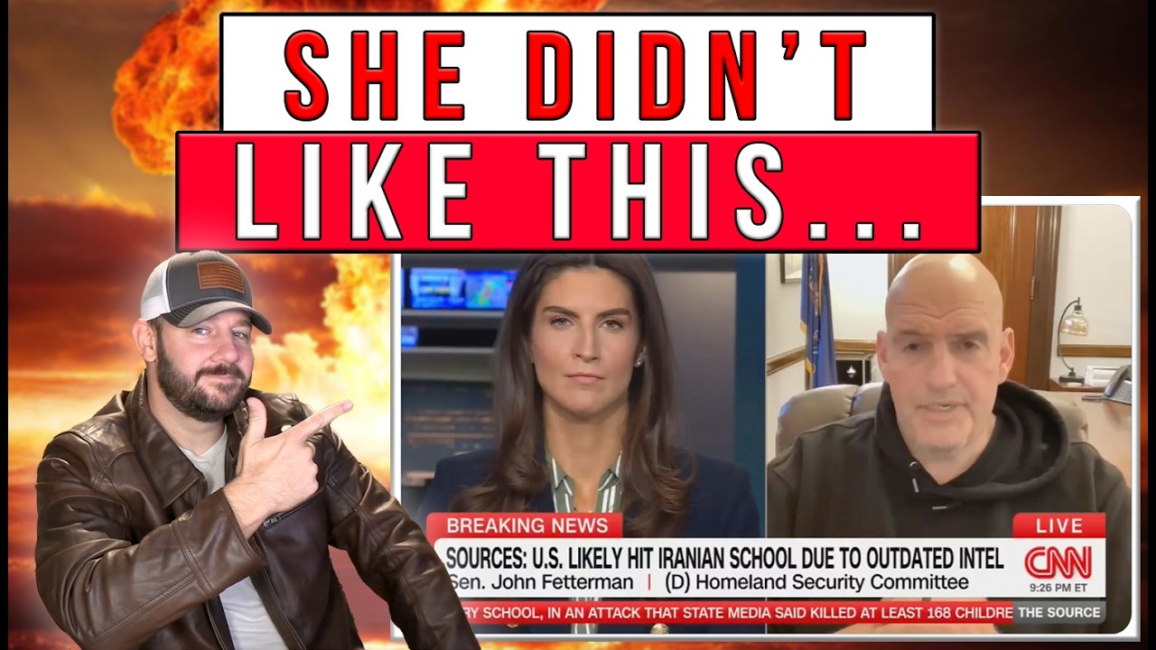 Fetterman Throws ICE COLD Water On Dems Iran Propaganda & NUKES CNN On Live TV... It's Falling APART
