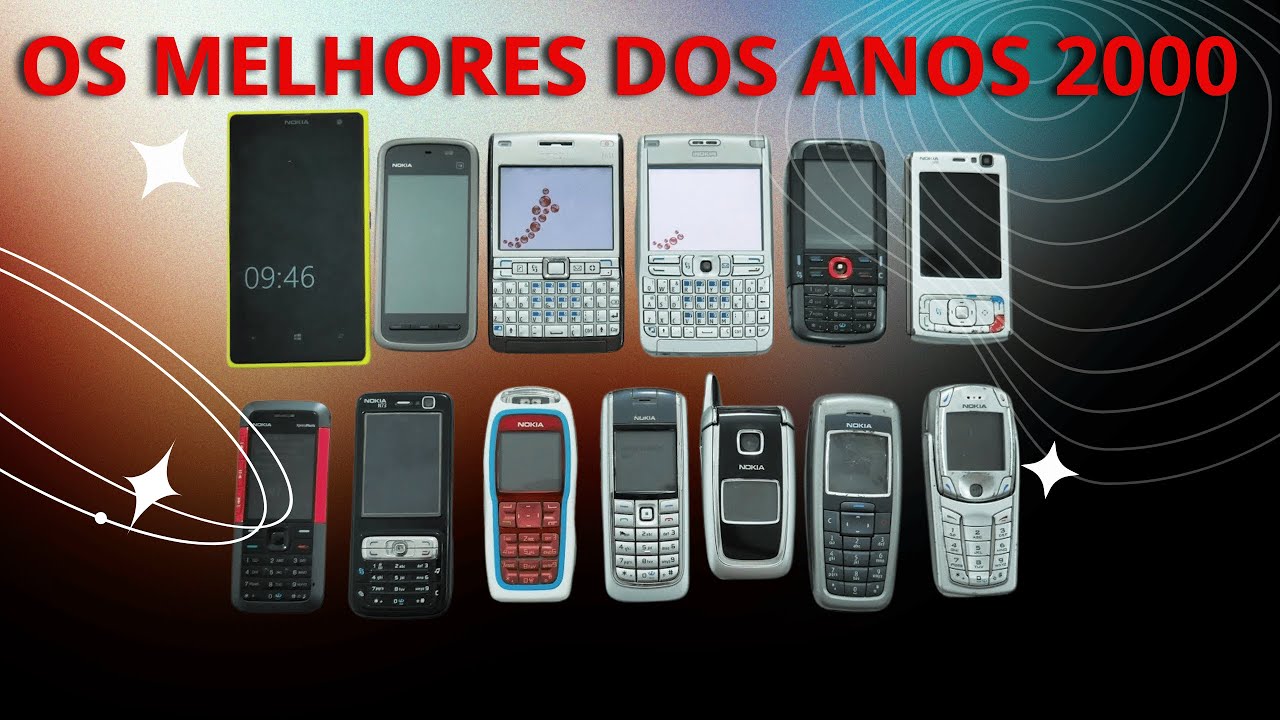 O Expert em Tecnologia Revela os Melhores Celulares dos Anos 2000