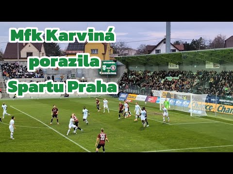 MFK KARVINÁ PORAZILA SPARTU 