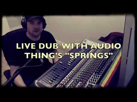 SPRINGS Reverb Plugin  - LIVE DUB and DEMO with DM Kahn