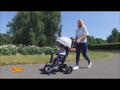 Tricicleta pliabila Rito AIR Qplay, cu roti gonflabile de cauciuc | miababy.ro