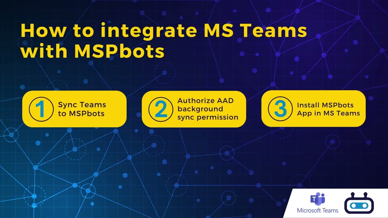 MS Teams x MSPbots Integration video thumbnail