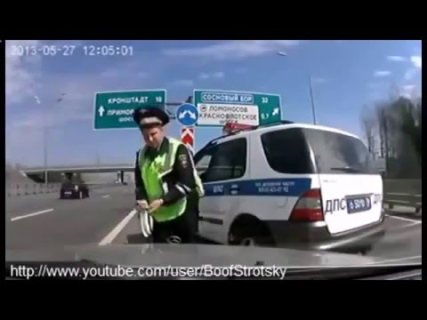 Беспредел ДПС ГАИ Полиции в Питере! гаишник АХУЕЛ !!!