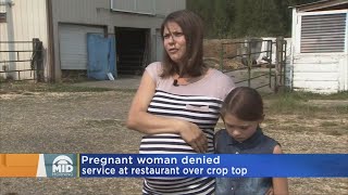 Pregnant Woman Denied Service At Restaurant For Wearing Crop Top