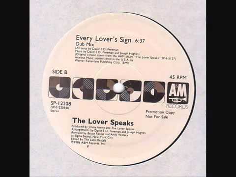 The Lover Speaks - Every Lover's Sign (Dub Mix) B1