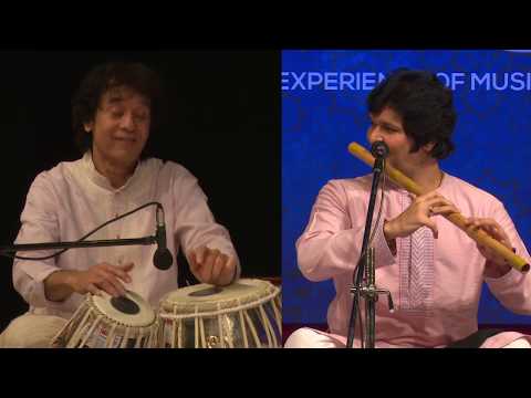 Ustad Zakir Hussain and Rakesh Chaurasia- #Tabla and #Flute