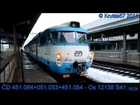 ČD 451.084 - S41, Praha, 20.1.2011