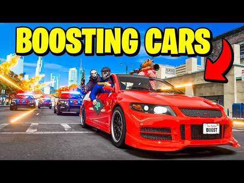 Boosting New Cars In GTA 5 RP - Memberthon Day 665